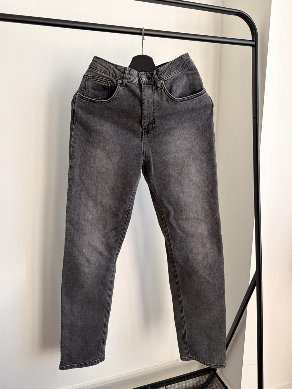 Rebecca Minkoff gray Straight-Leg Jeans